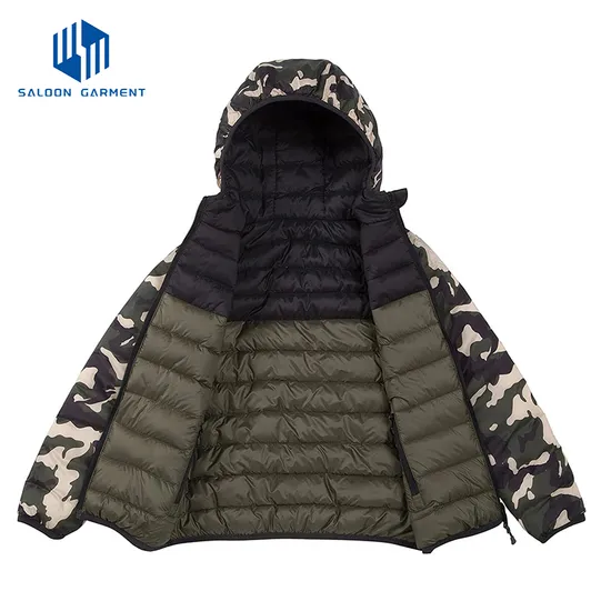 Wholesale Children Winter New Thickened Hooded Casual Fashion Quilted Jacket