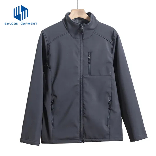 Wholesale Custom Logo High Quality Camping Waterproof Polyester Coats Plus Size Mens Softshell Motorcycle Jacket