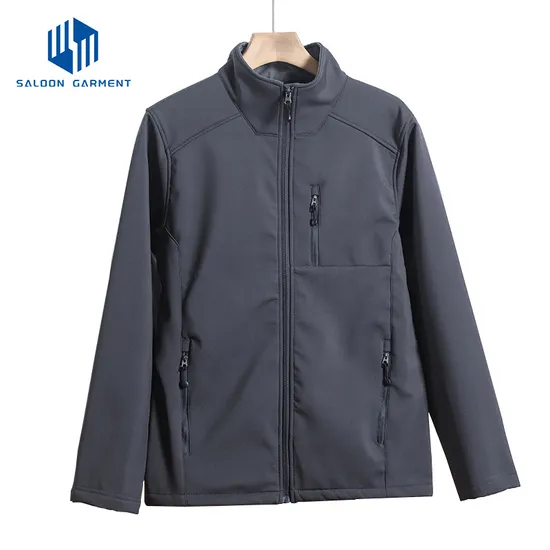 Wholesale Custom Logo High Quality Camping Waterproof Polyester Coats Plus Size Mens Softshell Motorcycle Jacket
