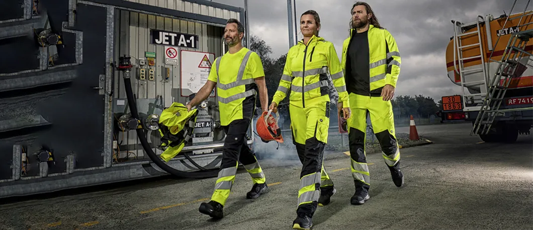 Fr Antistic Hivis Water Repellent Reflective Safety Protictive Trousers for Hi Vis Workwear Trousers
