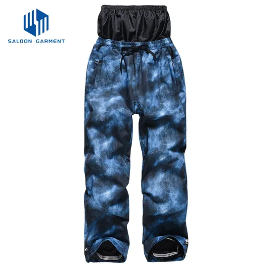 Outdoor High Quality Waterproof Breathable Ski Pants for Sports
