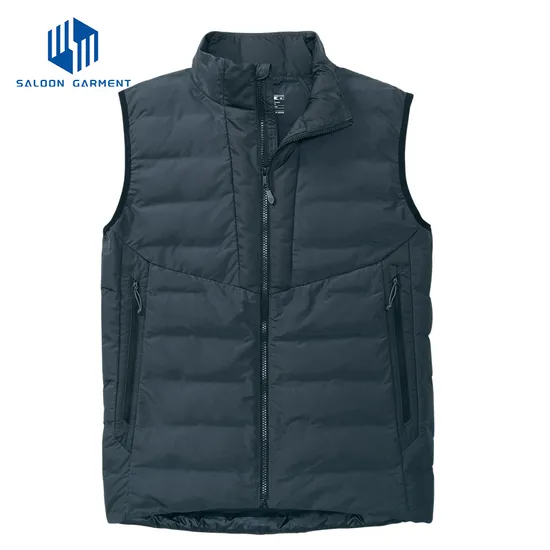Winter Sports Golf Nylon Polyester Padding Men's Sleeveless Quilted Puffer Vest