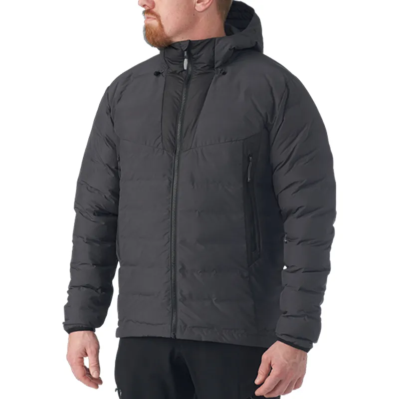 Outdoor Ventures Hot Selling Factory Price Men Women Padded Winter Warm Hooded Jackets