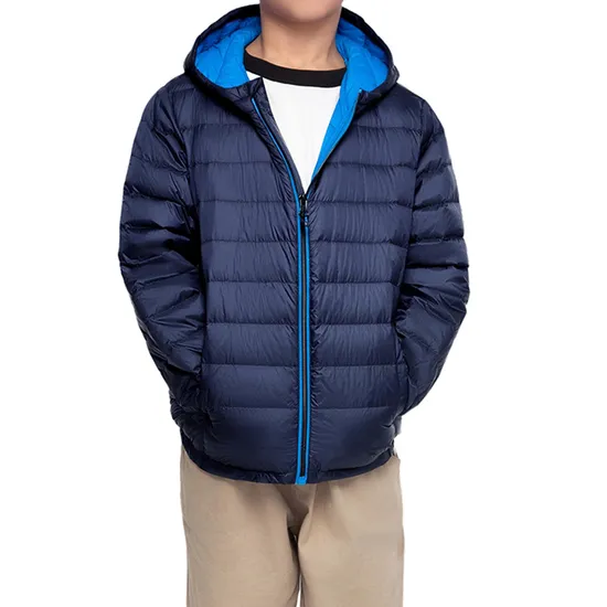 Wholesale Customized Winter Warm Insulated Padded Coat Boy's Quilted Jacket