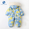 Custom New Baby Ski Suit Jumpsuit Children Crawling Suit Newborn Winter Thick Warm Rompers Baby Cotton-Padded Clothes