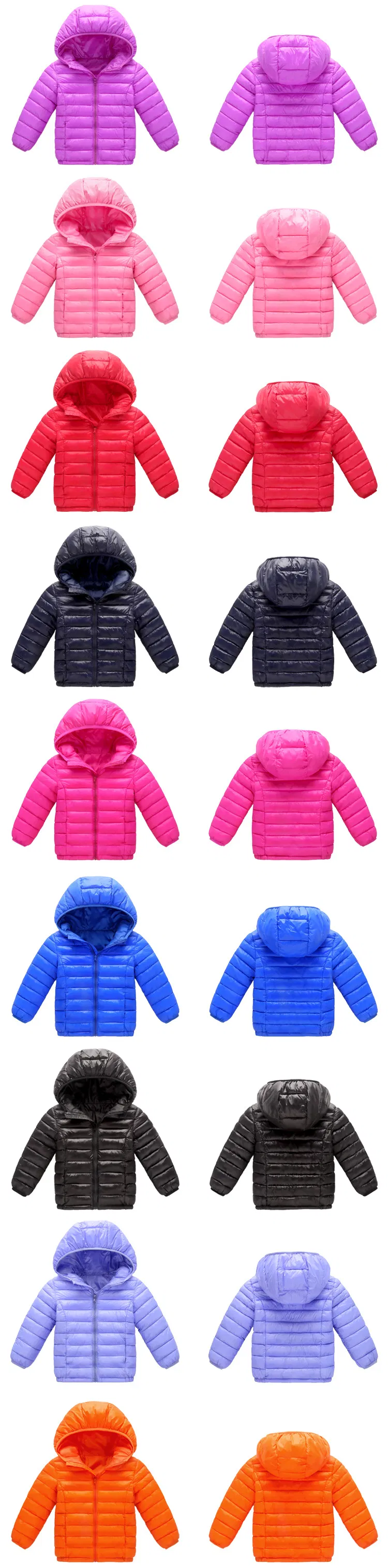 Custom Kids Clothes Winter Quilt Jacket Kids Padding Jacket