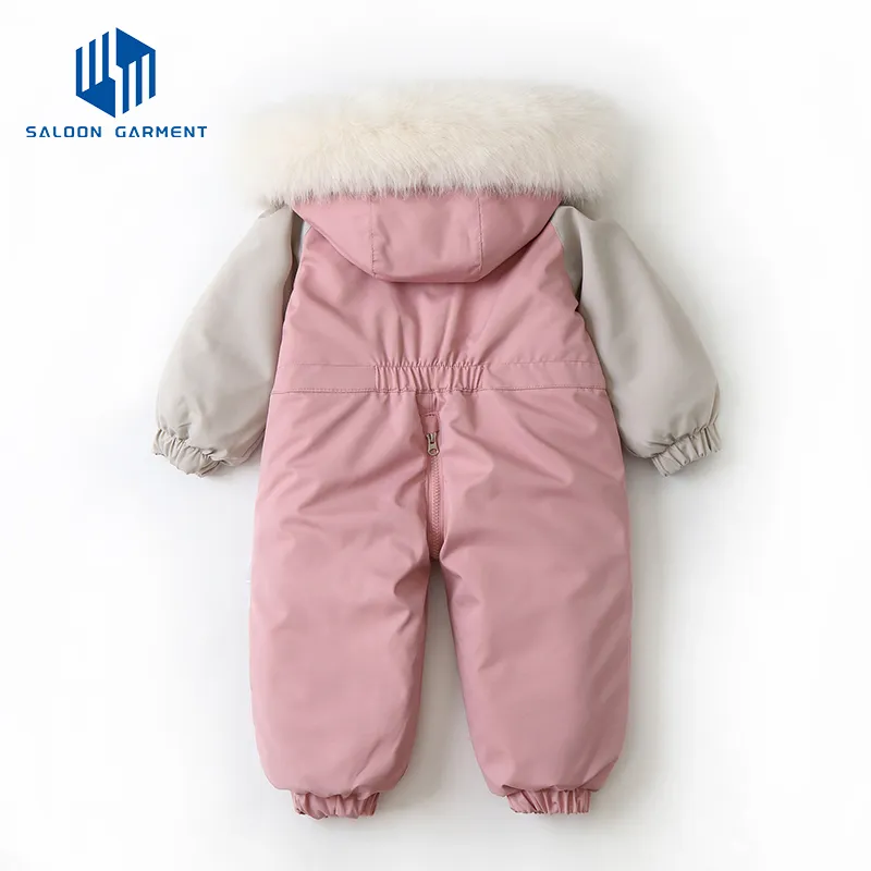 One-Piece Ski Suit Snowsuit Jumpsuit for Children Custom Sportswear Children Winter Clothes