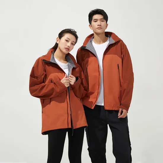 Customized Soft-Shell Windproof Waterproof Breathable Lightweight Hiking Outdoor Jacket