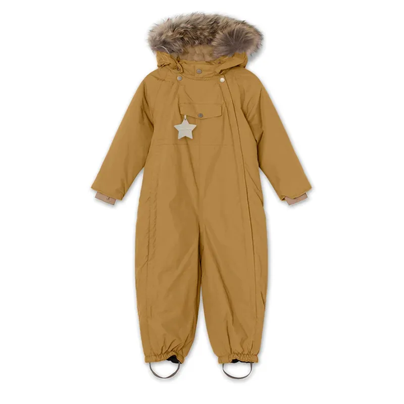 Custom Kids Winter Outdoor Ski Suit Boys Recycled Windproof Ski Jacket Pants Snowsuit for Children