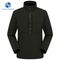 Men's Winter Warm Fleece Lined Windbreaker Zipper Closure Print Pattern Outdoor Wear Without Hood Softshell Jacket