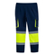 Hivis Softshell Trousers for Work Wear with Reflective Tape Pants Waterproof Trousers