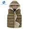 Women's Fashion Outdoor Winter Fleece Lining Quilted Hooded Vest Sleeveless Quilted Jacket