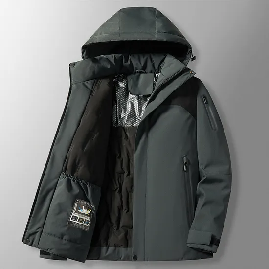 Wholesale OEM Printed High Quality Thermal Insulated Puffer Jacket with Pockets