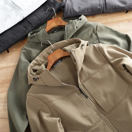 New Advanced Customized Quality Waterproof Breathable Soft Shell Tactical Jacket Outdoor Jacket Men's Soft Shell Jacket