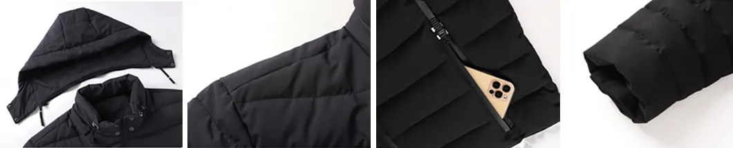 High Quality Fashion Outdoor Hooded Men Winter Jacket