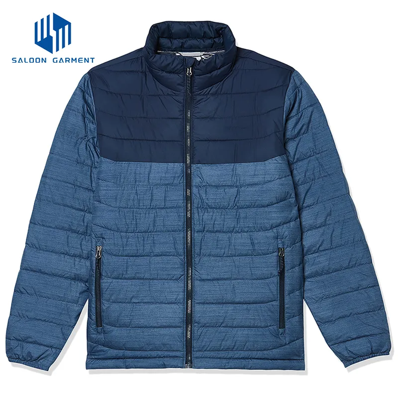 High Quality Wholesale Outdoor Long Sleeve Padded Warm Coat Men's Quilted Graphene Jacket
