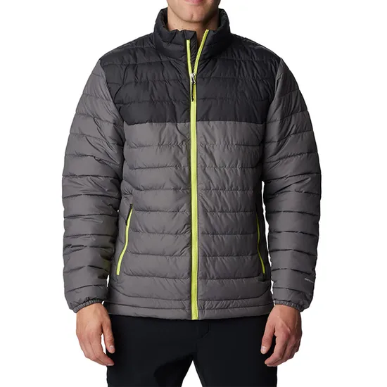 Customized Outdoor Water Resistant Warm Windproof Winter Quilted Graphene Jacket