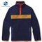 OEM Custom High Quality 100% Polyester Stand Collar Fleece Men's Fleece Pullover