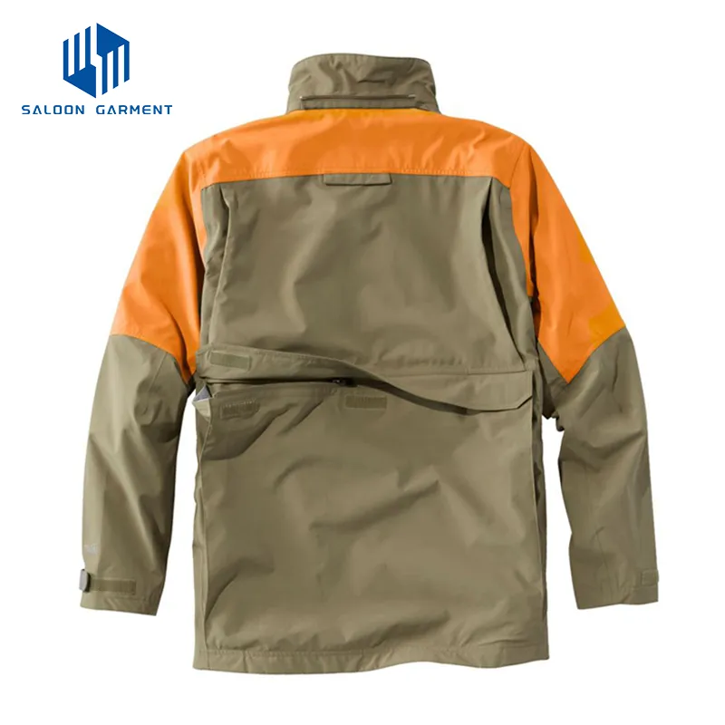 Men's Winter Warm Hooded Coat Outdoor Waterproof Fishing Softshell Hiking Jacket