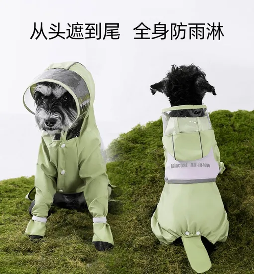 a Raincoat That Covers The Legs, The Tail, and All Four Legs