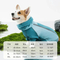 All-Inclusive Contrast-Colored Corgi Raincoat for Small and Medium-Sized Dogs