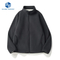 Wholesale 100% Polar Fleece Men's Jacket Zip up Solid Color Long Sleeve Men's Polar Fleece Jacket