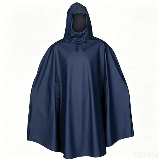 Polyester/PVC Rainwear Cape Workwear for Outdoor Working Raincape